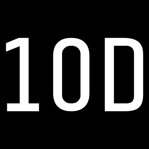 10D logo